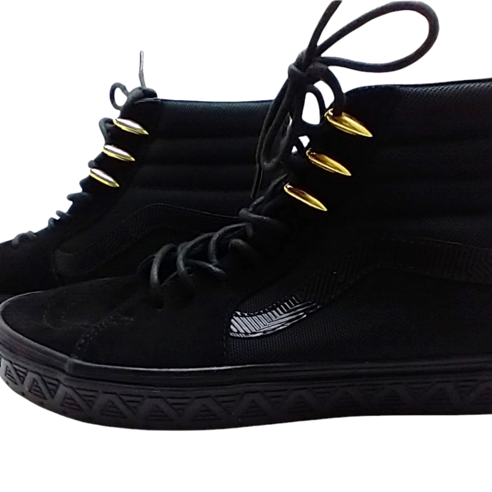Vans Marvel Black Panther Sk8-Hi Size 9 - image 3